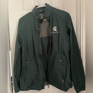 Cutter and buck gently used sz S Michigan state university jacket